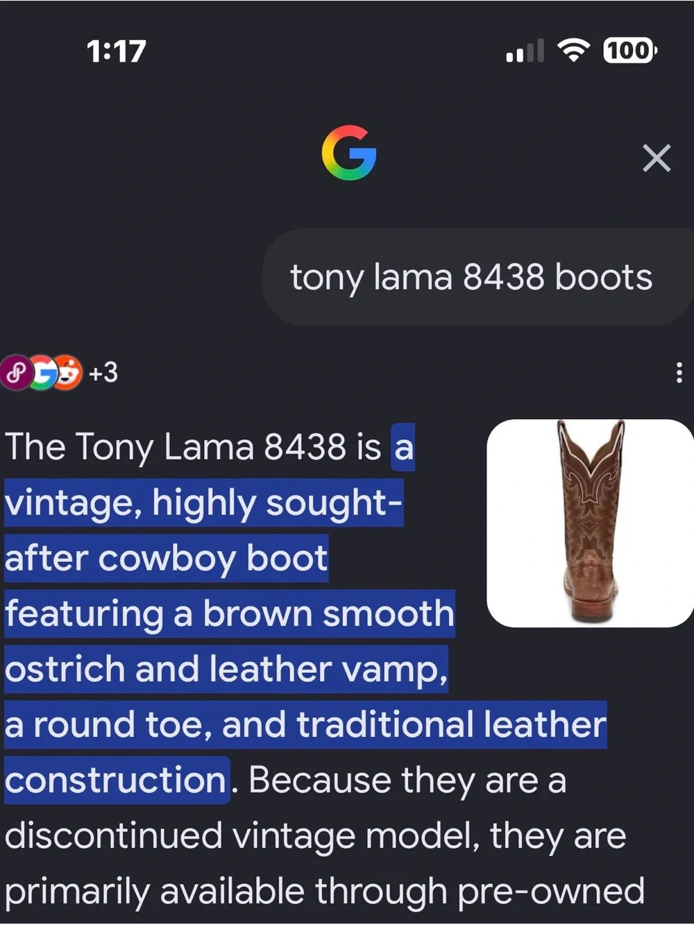 Tony Lama Smooth Ostrich Leather Cowboy Boots Style 8438 13D